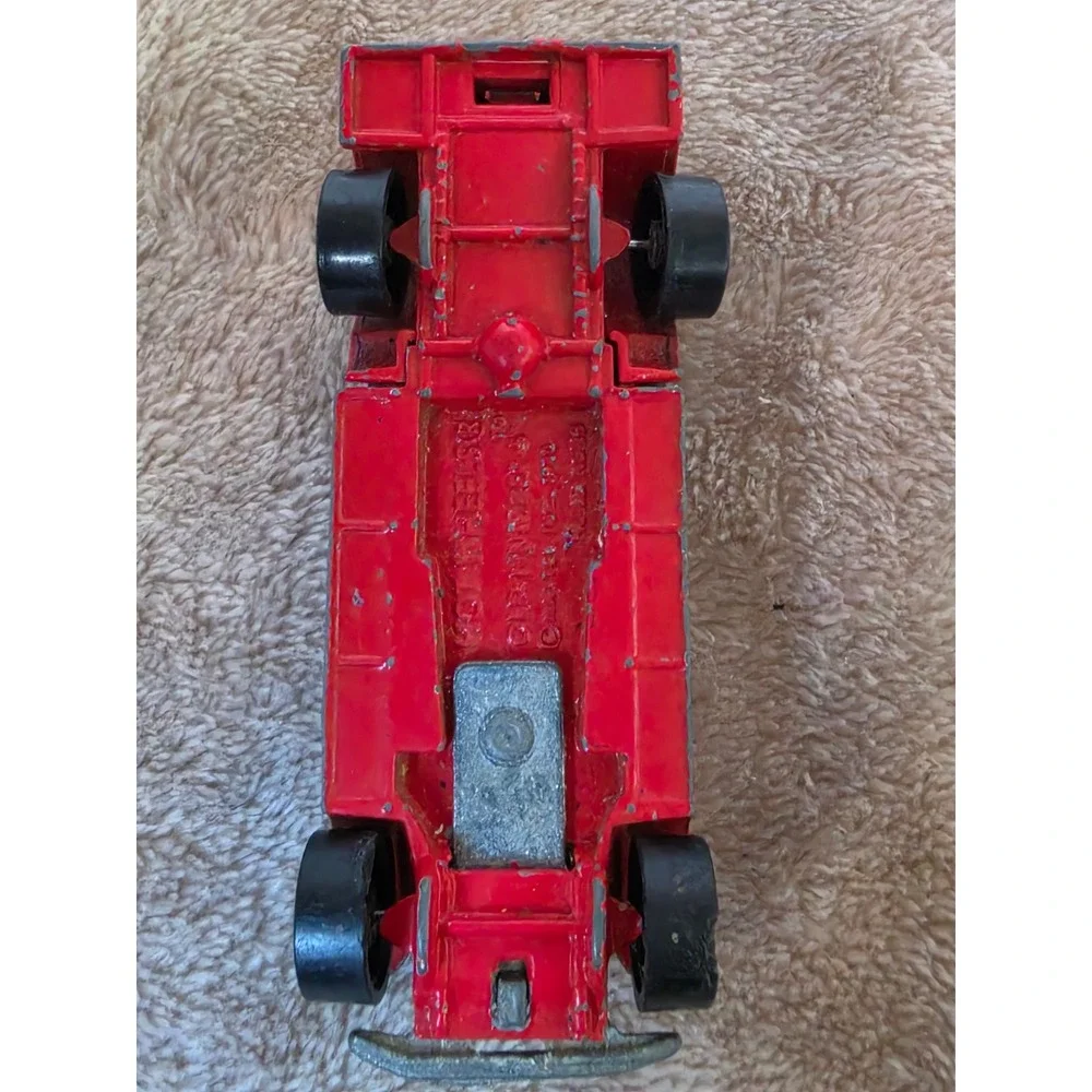Hot Wheels Old Number 5 Fire Truck Red Diecast 1980 Vintage Toy Car